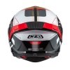 Kask Motocyklowy NZI Wake Stream Booster Stripes Black White Red